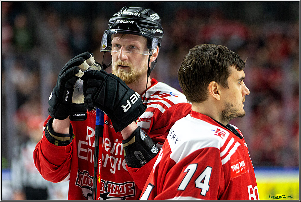 PENNY DEL; Koelner Haie-Adler Mannheim; Koeln, 26.03.2023